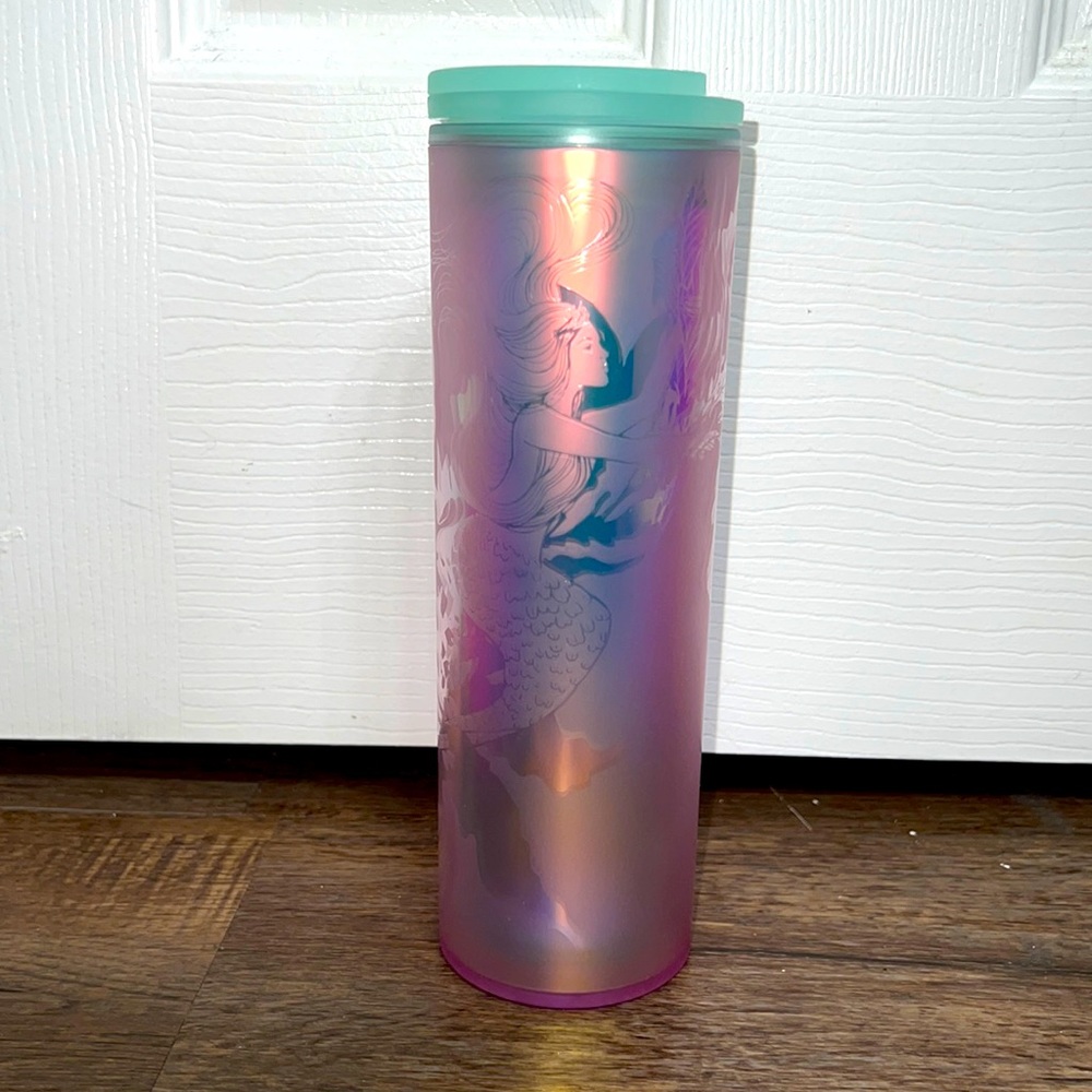 🧜🏼‍♀️ RARE 2022 STARBUCKS SIREN LOGO COLD/HOT REUSABLE TUMBLER